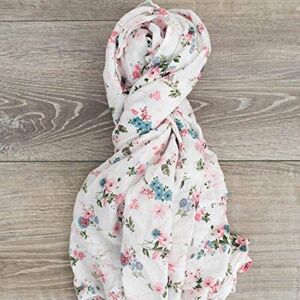 Graced Soft Luxuries 2 - Pack Floral Garden Muslin Swaddle Blankets - N/A N/A