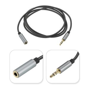 Unique 1/4 to 3.5mm Headphone Jack Adapter TRS 6.35mm Female to 1/8 Male 5ft 3.3ft