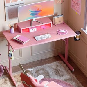 No Small Gaming Desk with Monitor Stand 19.69
