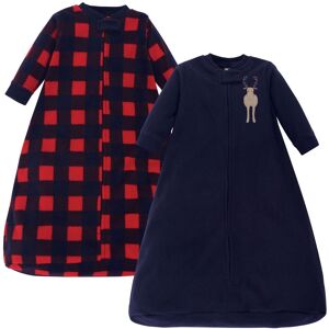 Hudson Baby Infant Boy Long-Sleeve Fleece Sleeping Bag, Forest Moose, 0-9 Months - Forest Moose - 0-9 Months 0-9 Months