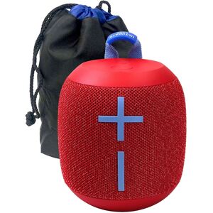 Ultimate Ears WONDERBOOM 2 Portable Bluetooth Speaker (Radical Red) + SC919 Soft Pouch Protector Bag
