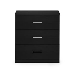 Furinno Tidur Simple Design 3-Drawer Dresser with Handle 3-drawer