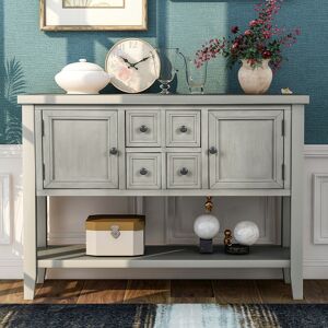 Cambridge Series Buffet Sideboard Console Table 15.0 In. W X 34.0 In. H X 46.0 In. D