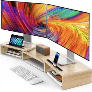 No Stand Riser for 2 Monitors 29.13