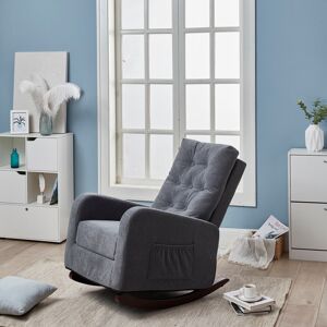 IGEMAN Multifunctional Single Sofa Reclining Chair with Side Pockets Standard