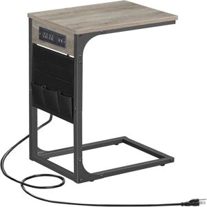 No C Shaped End Table 11.81 In. L X 15.75 In. W X 24.6 In. H