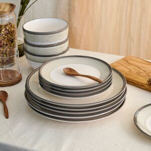 Earth & Clay Harlow Earthenware Dinnerware Set Service for 8