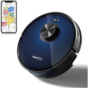 Robot Wi-Fi Connected APP Vacuum Cleaner and Mop 12.6 In. W X 3.0 In. H X 12.6 In. D