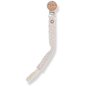 1+ in the family Ivana Pacifier hook Pale pink one size unisex