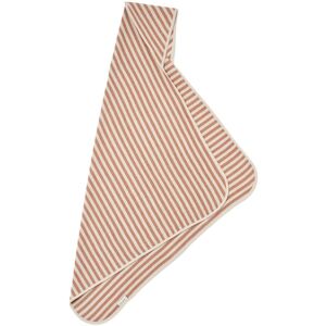 Liewood Caro bath cape in organic cotton Stripe Tuscany rose/Sandy one size unisex