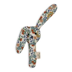 Konges Sløjd Bibi Fleur organic cotton rabbit rattle Multicoloured one size unisex