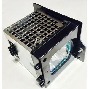 Jaspertronics™ OEM Lamp & Housing for the Hitachi 60V715 TV with Philips bulb inside - 1 Year Warranty