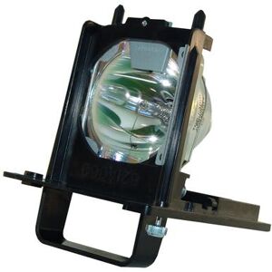 Jaspertronics™ OEM Lamp & Housing for the Mitsubishi WD-73640 TV with Philips bulb inside - 1 Year Warranty