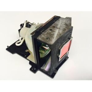 Jaspertronics™ OEM SP.81C01.001 Lamp & Housing for Optoma Projectors with Philips bulb inside - 240 Day Warranty