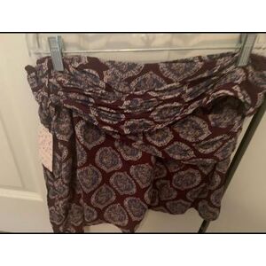 Free People Shorts Free People Burgundy Shorts Nwt Size 4 Color: Purple/Red Size: 4