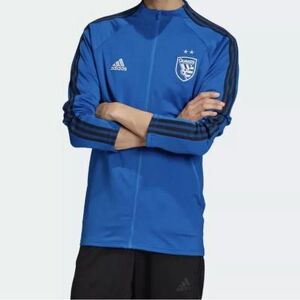 Adidas Jackets & Coats Adidas Mls San Jose Quakes Fc Anthem Track Jacket Soccer Royal Blue Men's Xl Nwt Color: Blue Size: Xl