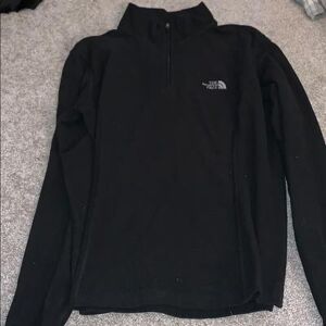 The North Face Tops 1/4 Zip North Face Fleece Color: Black Size: M