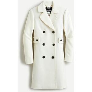 J. Crew Jackets & Coats J.Crew Double Breasted Lady Coat Sz 4 Color: White Size: 4