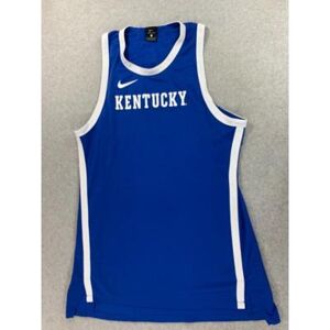 Tops Kentucky Wildcats Nike Authentic Basketball Practice Jersey (Women's Large) Blue Color: Blue Size: L