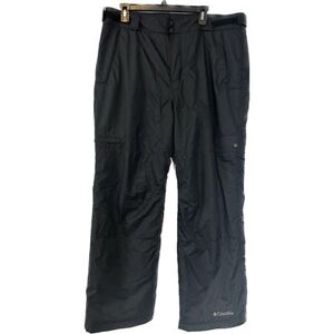 Columbia Pants Columbia Snow Gun Waterproof Black Insulated Winter Pants Men's Size Large Color: Black Size: L