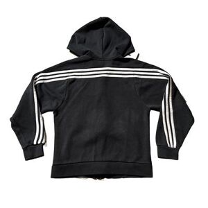 Adidas Jackets & Coats Adidas Black And White Striped Hoodie Sz S Color: Black/White Size: S