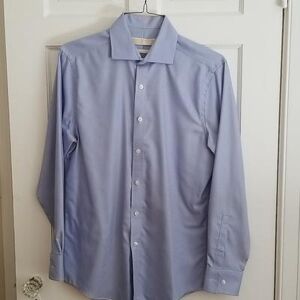 Michael Kors Shirts Michael Kors Dress Shirt Color: Blue Size: 15.5