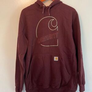 Carhartt Shirts Carhartt Red Loose Fit Hoodie Sz. M Color: Red Size: M