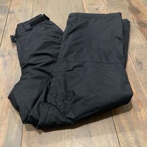 Columbia Pants Columbia Men’s Waterproof Winter Snowboarding Solid Black Pants Wm8008 Size: Sml Color: Black Size: S