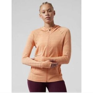 Athleta Jackets & Coats Athleta Pacifica Illume Womens Upf Relaxed Full Zip Hoodie Sweat Size Xs Orange Color: Orange Size: Xs