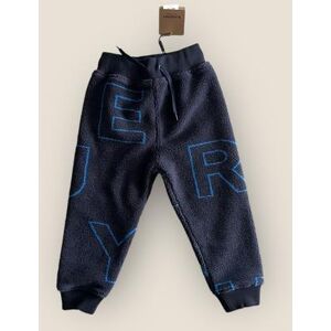 Bottoms Burberry Edgar Scattered Logo-Print Joggers, Navy Black, Boy's Size 6y New W/Tag Color: Black/Blue Size: 6b