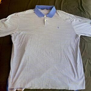 Polo By Ralph Lauren Shirts Three Polo Golf Shirts Color: Blue/Red Size: Xl