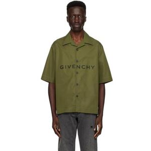 Green Boxy-fit Shirt - Green - Givenchy Shirts