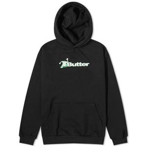 T-Shirt Logo Hoodie - Black - Butter Goods Sweats
