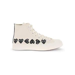 Comme Des Garcons Play Multi Heart Converse X Comme Des Garçons Play Hi-top Sneakers - White - COMME DES GARÇONS PLAY Sneakers