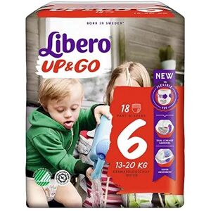 Libero Up & Go Diapers 18 un. Size 6 (13-20 kg)