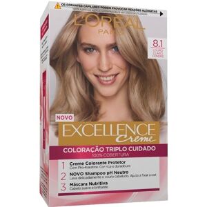 L'Oréal Paris Excellence Cream Color Treatment Triple Care 1 un. 8.1