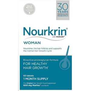 Nourkrin Woman Hair Loss Treatment with Marilex 60 caps.