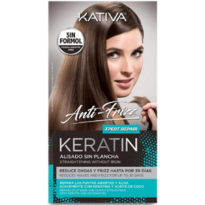 Kativa Anti Frizz Keratin Straightening without Iron Xpert Repair 1 un.