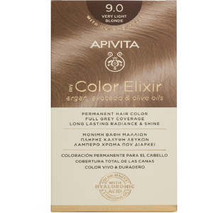 Apivita My Color Elixir Permanent Hair Color 1 un. 9.0 Very Light Blond