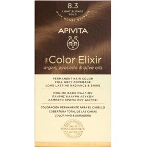 Apivita My Color Elixir Permanent Hair Color 1 un. 8.3 Light Blond Gold
