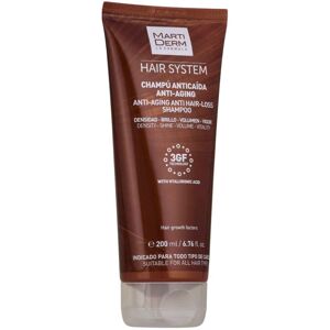 Martiderm Hair System Anti-Aging Anti Hair-Loss Shampoo for All Hair Types 200mL
