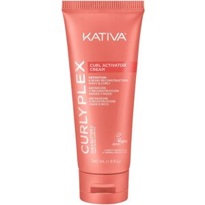 Kativa Curly Plex Curl Activator Cream Definition and Bond Reconstruction 240mL