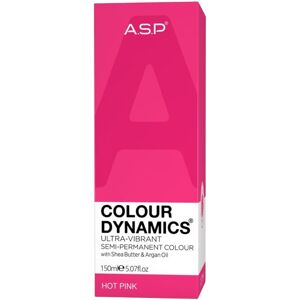 A.S.P Hair Colour Dynamics Ultra-Vibrant Semi-Permanent Colour 150mL Hot Pink