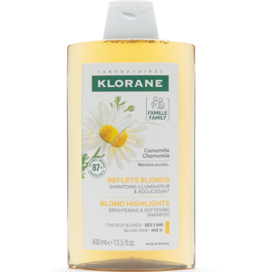 Klorane Chamomile Extract Shampoo Brightness and Golden Reflections 400mL