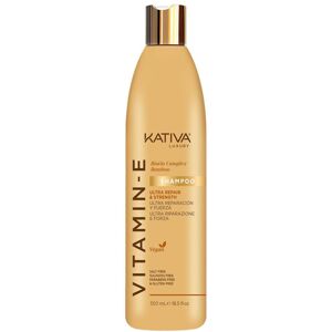 Kativa Vitamin-E Shampoo Ultra Repair and Strength 500mL