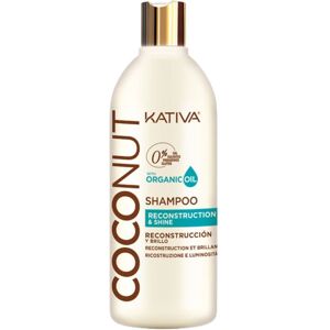 Kativa Coconut Shampoo Reconstruction and Shine 500mL