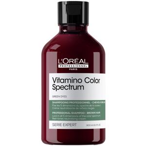 L'Oréal Professionnel Serie Expert Vitamino Color Spectrum Shampoo Green Dyes Brown Hair Protection 300mL