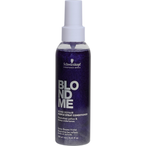 Schwarzkopf BLONDME Bond Repair Neutralizing Purple Spray Conditioner 150mL