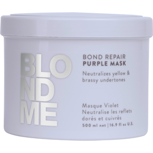 Schwarzkopf BLONDME Bond Repair Neutralizing Purple Mask 500mL
