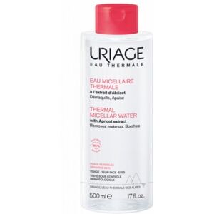 Uriage Micelar Water Make-Up Remover Redness Prone Skin 500mL
